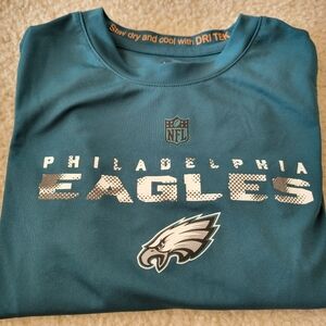 Youth NFL Philadelphia Eagles Dry Tek Longsleeve T-Shirt